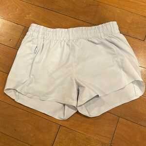 Light Blue/purple Athleta shorts.